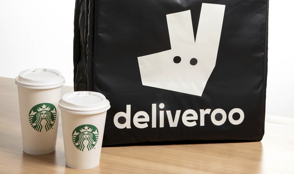 Starbucks sceglie Deliveroo per le consegne a domicilio